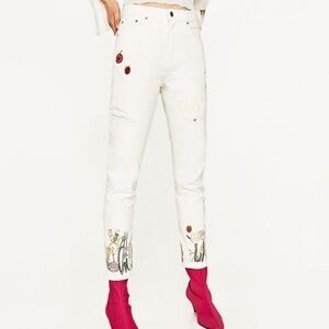 Zara white embellished Vintage HW